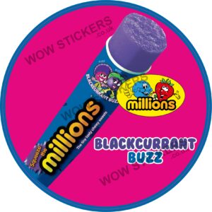 Millions Blackcurrant Buzz Push Up