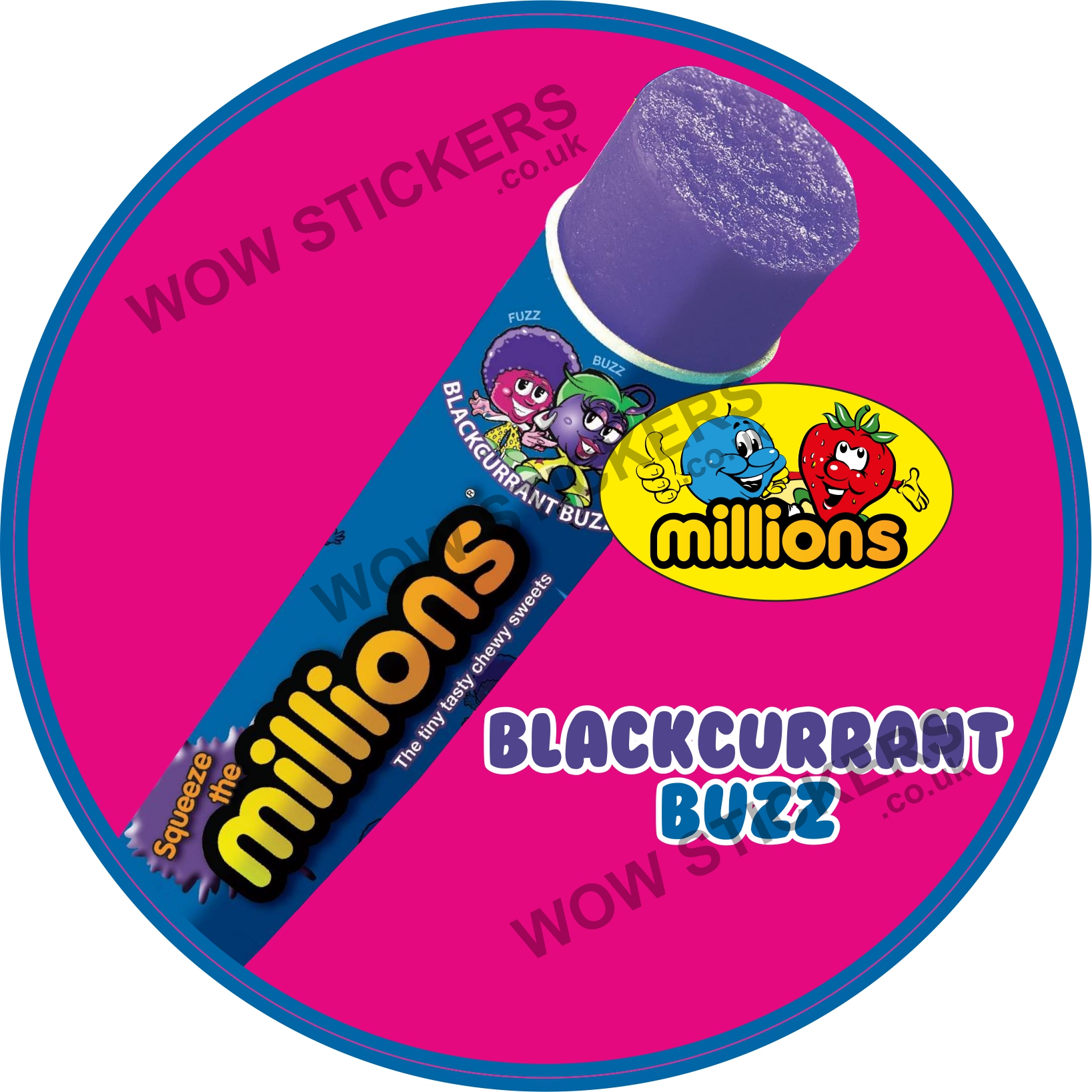 Millions Blackcurrant Buzz Push Up