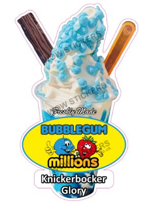 Millions Bubblegum Knickerbocker Glory