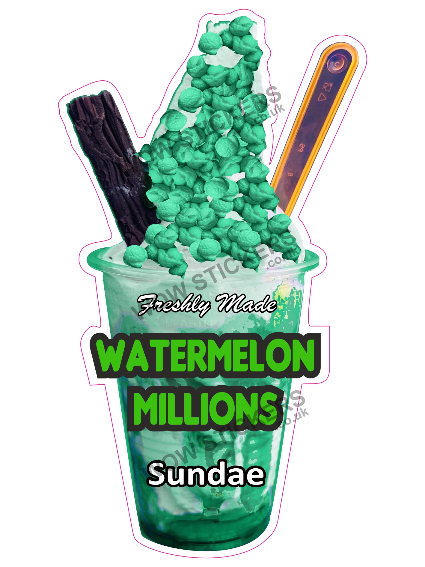 Millions Watermelon Sundae