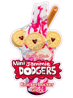 Mini Jammie Dodgers Knickerbocker Glory