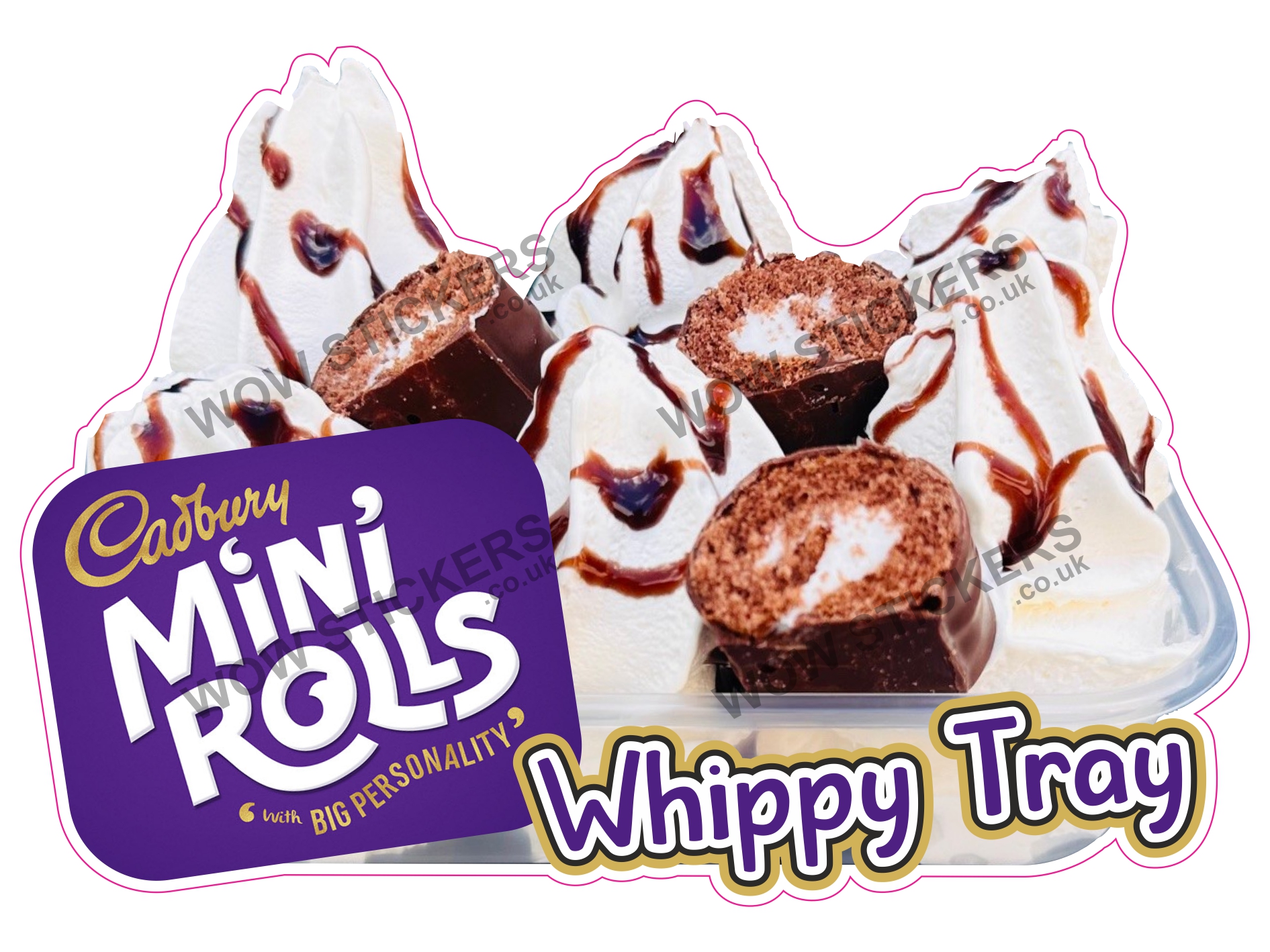 Mini Rolls Whippy Tray