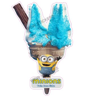 Minions Twin Cone with Flake