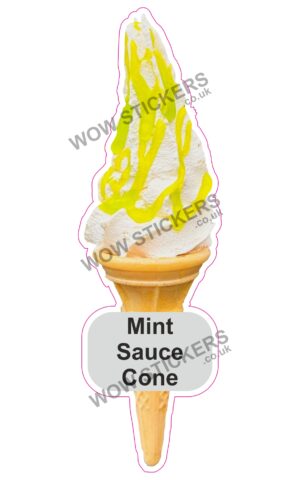 Mint Sauce Cone