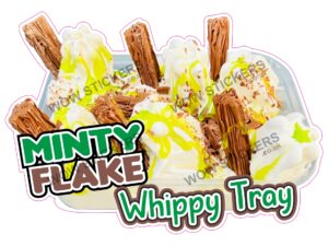 Minty Flake Whippy Tray