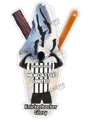 Newcastle United Sauce Knickerbocker Glory