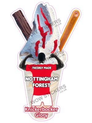 Nottingham Forest Sauce Knickerbocker Glory