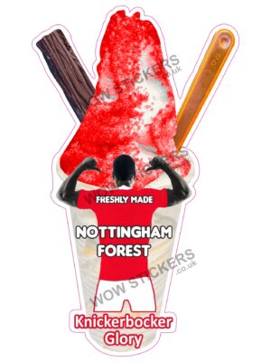 Nottingham Forest Sherbet Knickerbocker Glory