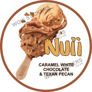 Nuii Caramel White Chocolate & Texan Pecan Lolly
