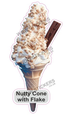 Nutty Flake Cone