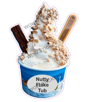 Nutty Flake Tub