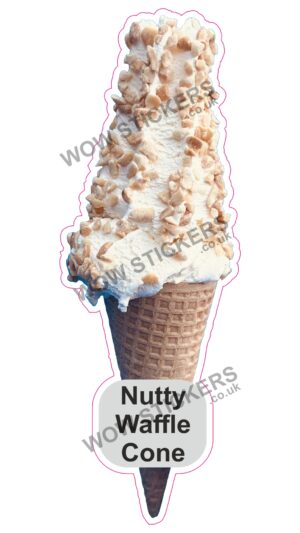 Nutty Waffle Cone