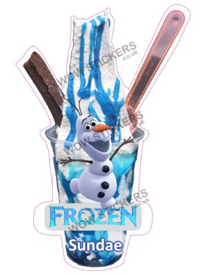 Olaf Frozen Sundae