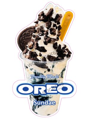 Oreo Biscuit Sundae