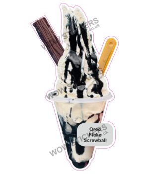 Oreo Flake Screwball