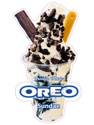 Oreo Flake Sundae