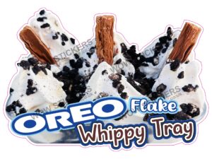 Oreo Whippy Tray With Flakes