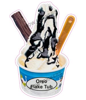 Oreo Flake Tub