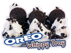 Oreo Whippy Tray With Biscuits