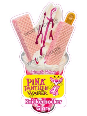 Pink Panther Wafer Knickerbocker Glory