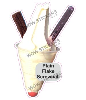 Plain Flake Screwball