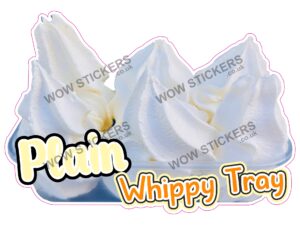 Plain Whippy Tray