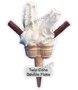 Plain Twin Cone Double Flake