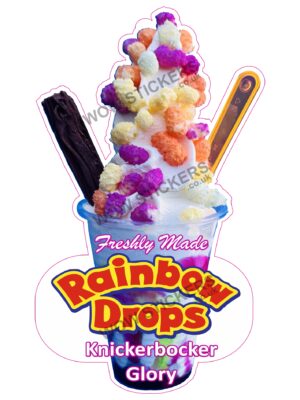 Rainbow Drops Knickerbocker Glory