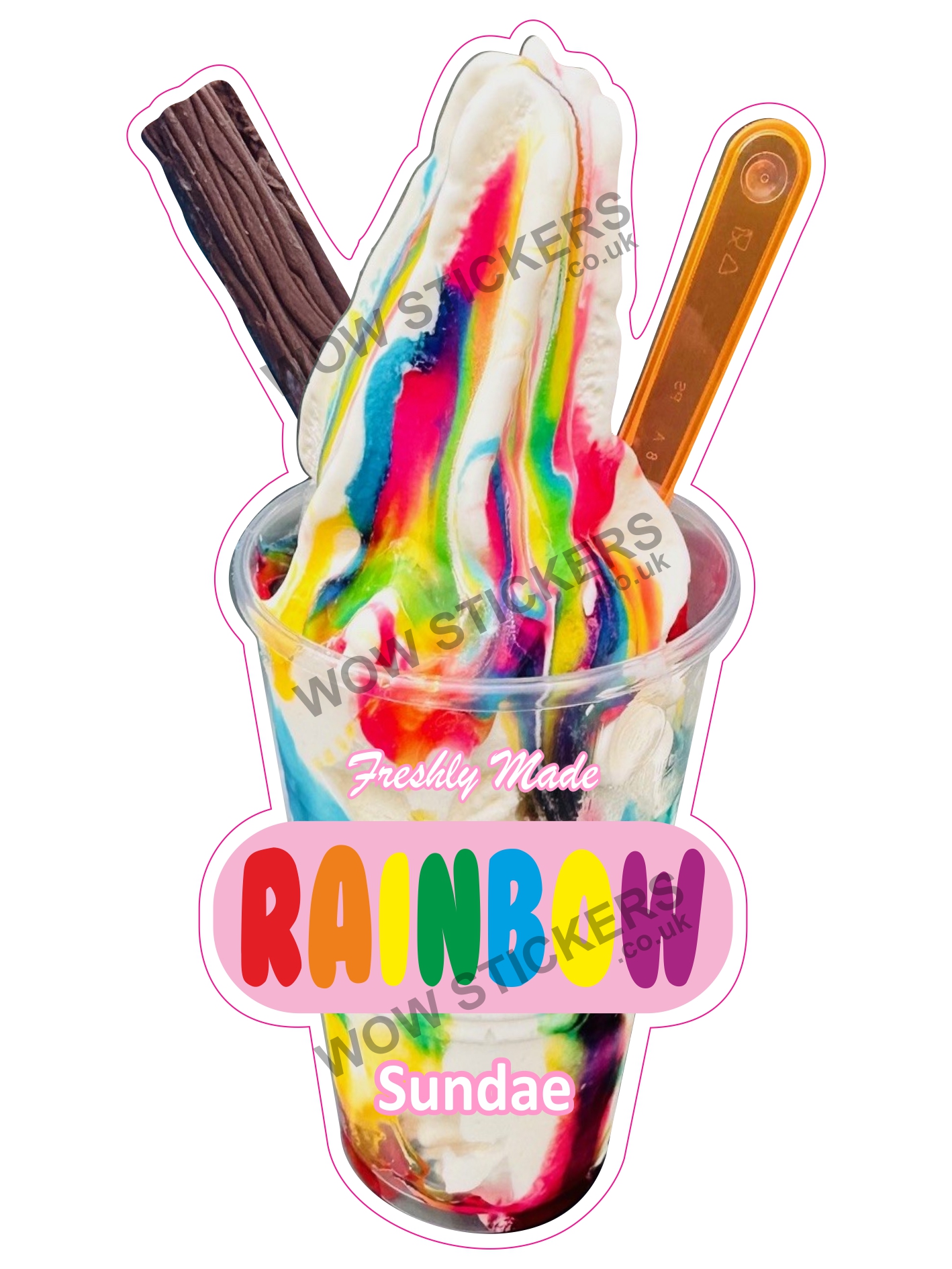 Rainbow Sundae