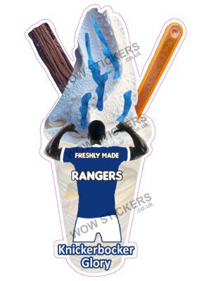 Rangers Sauce Knickerbocker Glory