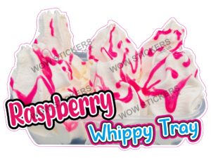 Raspberry Whippy Tray