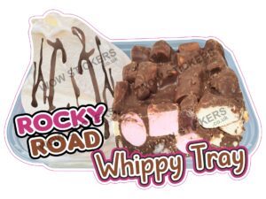 Rocky Road Whippy Tray
