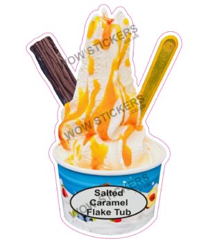 Salted Caramel Flake Tub