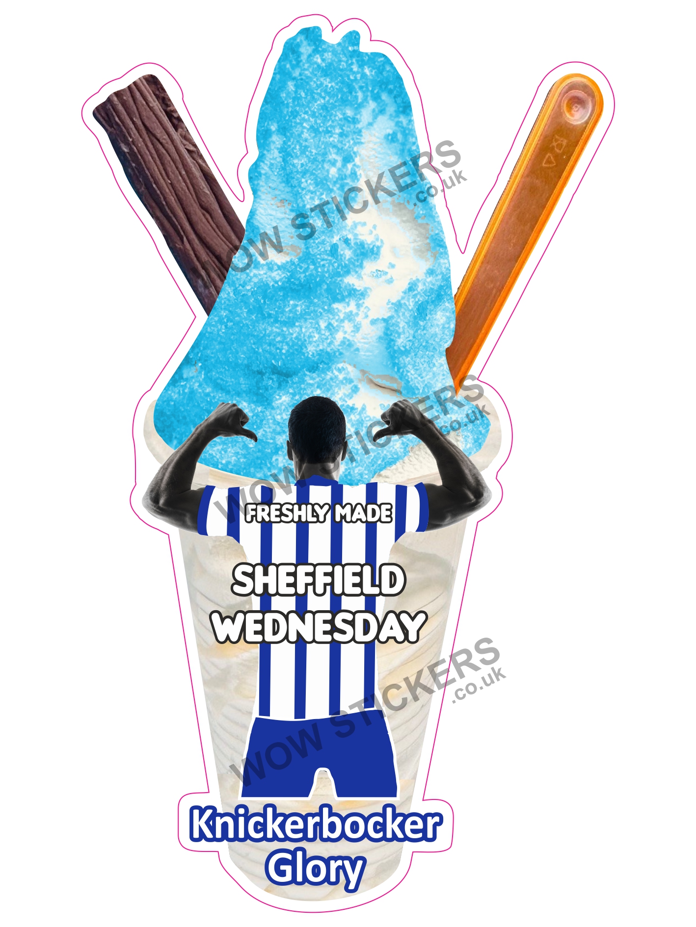 Sheffield Wednesday Sherbet Knickerbocker Glory