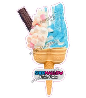 Shermallow Twin Cone with Flake