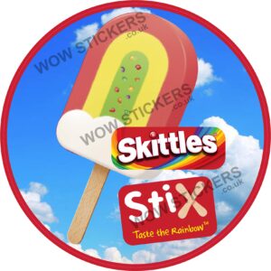 Skittles Stix Lolly