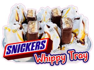 Snickers Whippy Tray