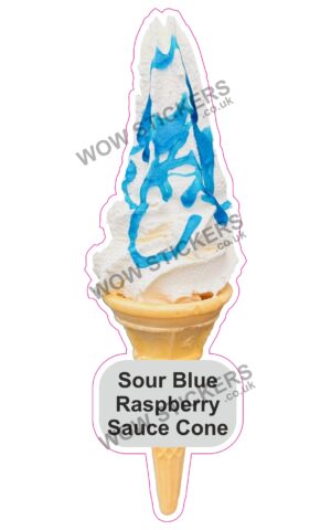 Sour Blue Raspberry Cone