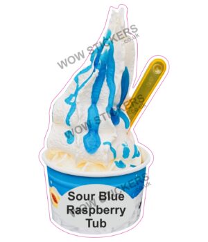 Sour Blue Raspberry Tub