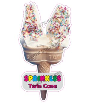 Sprinkles Twin Cone