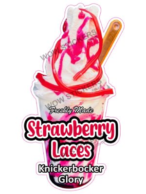 Strawberry Laces Knickerbocker Glory
