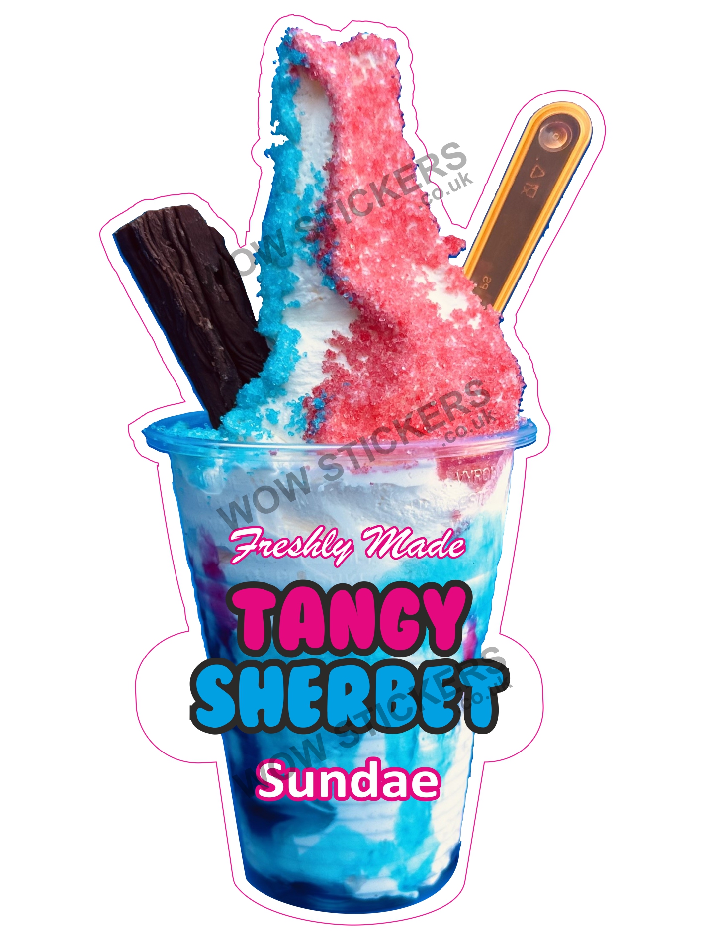 Tangy Sherbet Sundae