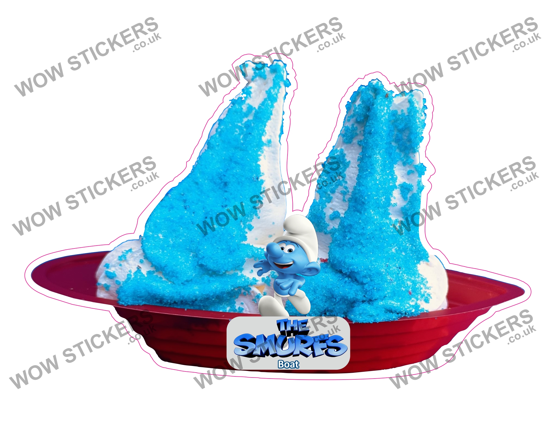 The Smurfs Boat