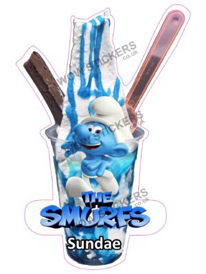 The Smurfs Sundae
