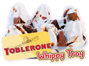 Toblerone Whippy Tray