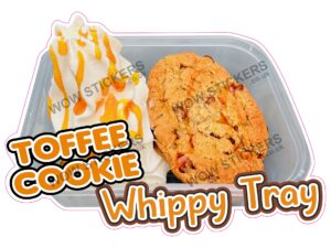 Toffee Cookie Whippy Tray