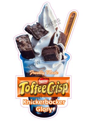 Toffee Crisp Knickerbocker Glory