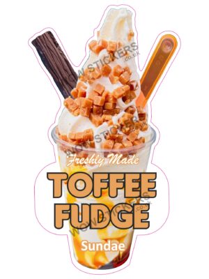 Toffee Fudge Sundae