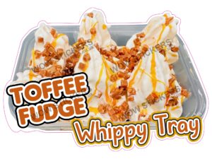 Toffee Fudge Whippy Tray