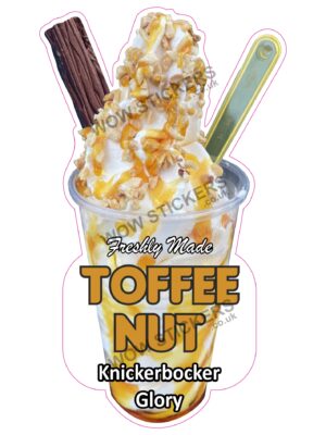 Toffee Nut Knickerbocker Glory